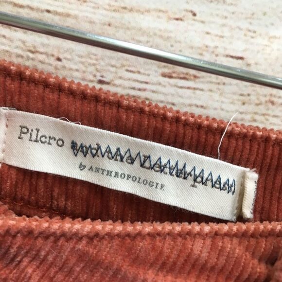 ANTHROPOLOGIE PILCRO AND THE LETTER PRESS HIGH RISE SLIM CORDUROY JEANS - Picture 3 of 5